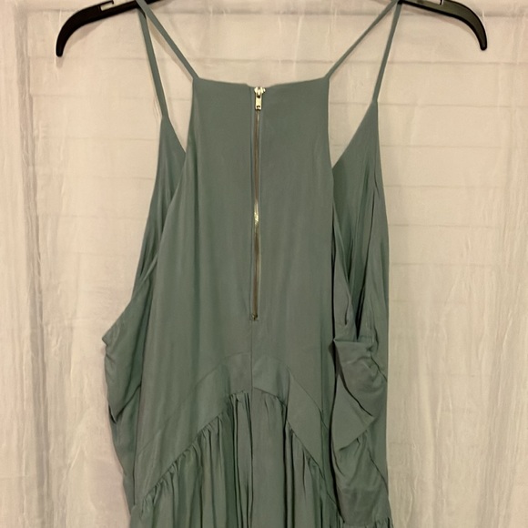 Romeo & Juliet Couture Sea Green/Blue Dress - Picture 5 of 7